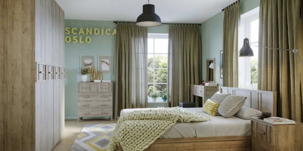 Модульная спальня Scandica Oslo (Глазов)